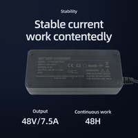 Adaptateur d'alimentation de remplacement 48V 7.5A pour éclairage de studio Amaran 300C 300D 300DII avec connecteur XLR pour des heures de travail prolongées