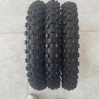 Pneu de moto tout-terrain haute performance MAJS New Natural 70/100-17 80/100-14, motif à crampons, garantie 1 an