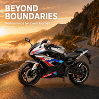 Cybern RR New Mold Electric Chopper Touring Sportbikes 72V 3000W Brushless Lithium >80km/h for Adults Motorcycles