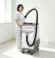 Refroidisseur d'air esthétique en acier inoxydable, silencieux, à large plage de tension, avec tuyau flexible et support pour appareil auxiliaire