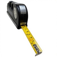 Niveau laser infrarouge multifonctionnel 3-en-1 LV03+ avec trépied, outil de mesure vertical et horizontal portatif 650-680nm