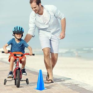 CITICITY Paquete de 10 Conos de Seguridad de Plástico Verde de 12 Pulgadas, Conos Marcadores para Entrenamiento Deportivo, Fútbol, Baloncesto, Uso en Interiores y Exteriores - Product Image 4