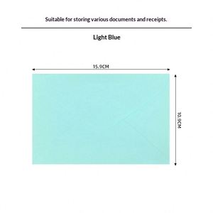 Enveloppe cadeau en papier kraft couleur unie transfrontalière avec double adhésif, style italien, personnalisable avec logo, vente en gros - Product Image 4