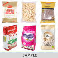 Machine automatique d'emballage de sacs de sachets de sachets soufflés de maïs en bouilloire machine d'emballage de pop-corn à micro-ondes de granules de sac à fermeture arrière