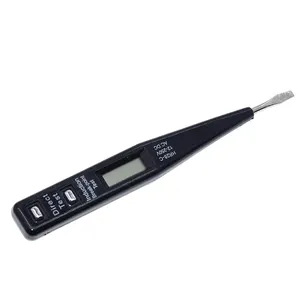 Indikator tegangan Meter Digital Voltmeter 12 v-250 V soket dinding AC/DC Power Outlet detektor Sensor Tester pena