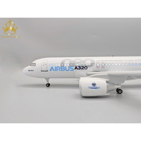 Maquette d'avion de collection en résine, prototype Airbus A320 à l'échelle 1/80 pour bureau