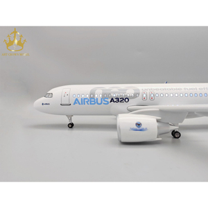 Modelo a Escala <span class=keywords><strong>de</strong></span> Avión Airbus A320 1/80 <span class=keywords><strong>de</strong></span> Resina <span class=keywords><strong>para</strong></span> Escritorio, Recuerdo, Simulación <span class=keywords><strong>de</strong></span> Aeronave - Product Image 6
