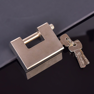 FEIHUAN Fábrica de alta seguridad de alta resistencia Rectangular candado de hierro OEM/ODM niquelado - Product Image 1