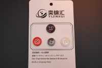 En gros personnalisé couleur coquille bouton nuages chaud chinois usine bouton Flatback Style durable poli paillettes décoration