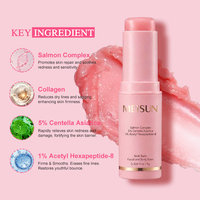 Baume hydratant tout-en-un au collagène, ADN de saumon PDRN et peptides roses, crème hydratante pour le visage, stick PDRN, marque privée