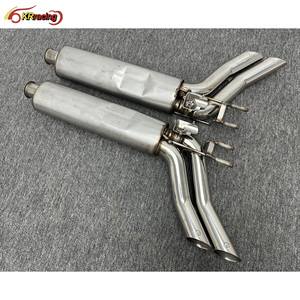 Для mercedes Benz g wagon G Class W464 AMG G63 G500 G550 Upgrade выхлопная 304 из нержавеющей стали с B Word - Product Image 2