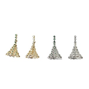 Flower Shape Alloy Pendant <b>Charms</b> Claw Setting DIY Jewelry Accessories For Necklace Making Summer 2024 Yiwu Origin - Product Image 5