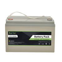Paket Baterai LiFePO4 12V 100Ah Smart Bluetooth untuk Starter Mobil Pengganti Aki Timbal Asam RV Penyimpanan Energi Surya Kapal Laut