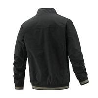 Veste coupe-vent réversible pour homme, Logo personnalisé, mode décontractée, légère, Bomber personnalisé, grande taille