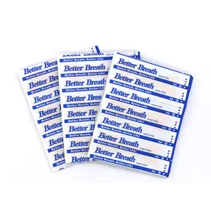 Pemasok Nasal Strip Produk Perawatan Kesehatan Nasal Strip Mendengkur Patch