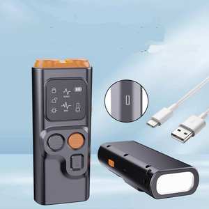 2024 baru portabel anjing kucing Repeller Anti gonggongan ultrasonik pencegah gonggongan anjing genggam perangkat pengendali gonggongan anjing dengan senter - Product Image 3