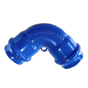 Dễ uốn sắt PVC Ổ cắm ống lắp PN16 áp lực 50 mét Kích thước bề mặt mịn keo hàn kết nối nhựa cao su cho đầu nước - Product Image 2