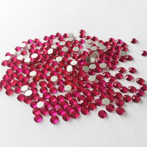 Yantuoホットローズラインストーン非ホットフィックスバルクフラットバックガラスラインストーンホームデコレーションネイルアート - Product Image 4