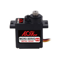 Servomoteur numérique AGFRC B11DLS 11g Mini Servo 2.8kg de couple pour avion RC, voiture, bateau, jouet GPS alimenté par batterie