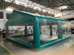 Tente de voiture gonflable portable en PVC - Abri imperméable et coupe-vent pour une utilisation en extérieur et en intérieur - Product Image 4