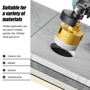 ดอกสว่านเจาะหินทรายเพชร M14 สำหรับเจาะกระเบื้องเซรามิก หินอ่อน หินแกรนิต ใช้กับเครื่องเจียร - Product Image 4