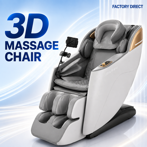 Silla de Masaje de Lujo de Cuerpo Completo con Gravedad Cero, Calefacción, Control por Voz Automático, Compresión de Aire, Altavoz Bluetooth - Product Image 1