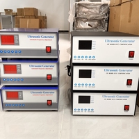 Generador de cavitación ultrasónica de seguimiento de frecuencia automática de 20-40kHz 1500W con control remoto PLC