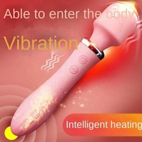 Vibrateur populaire en forme de bâton AV, masseur, baguette magique, stimulateur du clitoris, vibrateur chauffant pour le point G, masturbation féminine, sex-shop