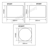 Semi-automatique Lunch-Box Tofu Plaque Film Thermoscellage machine Plateau Scellant Fast Food Conteneur