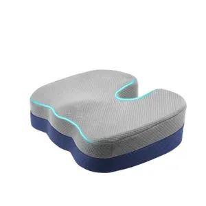 Hot Selling Wholesale Caroffice Chair Seat Cushion Pillow Butt Pads Comfortable Memory Foam Breathe Thicken Seat Cushion