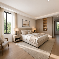Villa de luxe modulaire préfabriquée en acier léger pour l'extérieur, idéale pour les voyages en autonomie et les séjours en gîte