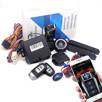 Alarme de voiture : Offre Spéciale – Système universel de démarrage à distance par téléphone portable, démarrage à une touche, modification du démarrage, système d'entrée sans clé