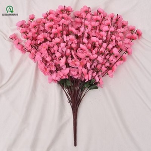 Ramo de Flores Artificiales de Durazno y Cerezo, 36 Ramas, Decoración de Seda para Pascua, Hogar, Bodas, Fiestas, Decoración de Jarrones de Mesa - Product Image 2