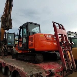 Excavadora de cadenas Hitachi ZX60 de segunda mano en buen estado y con pocas horas de trabajo, cucharón de 0.22m, motor Isuzu, alta calidad. - Product Image 6