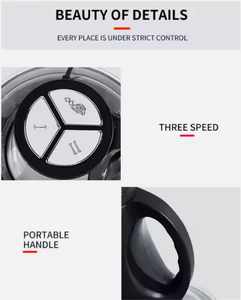 家庭用電動ミートグラインダー ステンレス製 2-3L 3段階速度調整 CE認証済み 家庭用キッチン向けミートチョッパー - Product Image 3