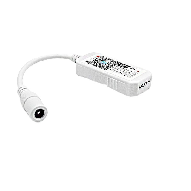 RGBW WiFi controller app mobile music sound control LED voice light strip controller