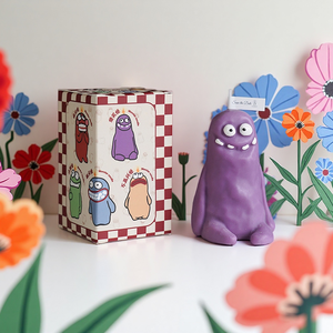 Velas perfumadas de aromaterapia con forma de monstruo de dibujos animados bonitos hechos a mano INS para decoración del hogar, fiestas de cumpleaños, sin humo - Product Image 6