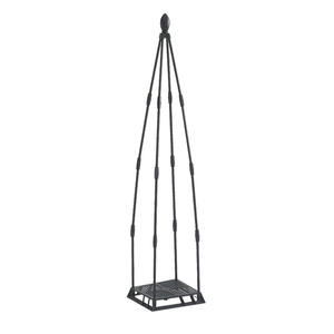 Support de plateau de pot en plastique d'art de fer vert Support de cadre de vigne d'escalade extérieur Vente en gros transfrontalière pour pots de fleurs Jardinières - Product Image 5