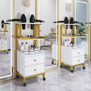 Top Selling Hair <b>Trolley</b> Cart Salon Furniture Metal Beauty Salon <b>Trolley</b> - Product Image 1
