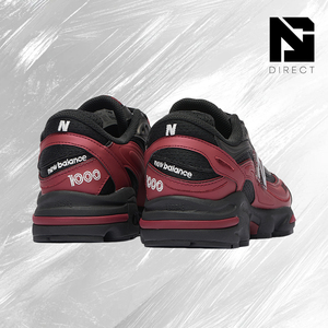 Chaussures de marche confortables New Balance 1000 'noir Bourgogne' - Sneakers de course tendance pour hommes - Product Image 4