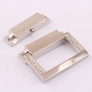 Kunci kait aksesori perangkat keras kotak perhiasan kayu logam paduan