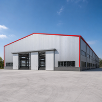 Entrepôt préfabriqué économique en structure métallique, bâtiment métallique d'usine