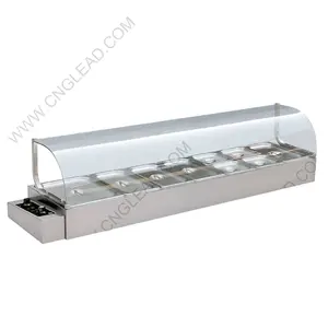 Equipo de cocina encimera de gas bain marie