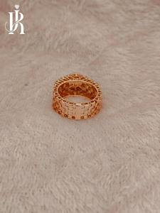 Anillo de Diamante Cultivado en Laboratorio Personalizado, Oro de 14k, Corte Brillante Redondo, Color D E, Joyería de Lujo para Mujer, RIZTA JEWELS - Product Image 2