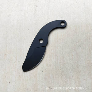 Cuchilla curva grande Sk5 duradera para tijeras de podar de jardín, herramienta manual de repuesto de grado industrial, estilo simple - Product Image 4