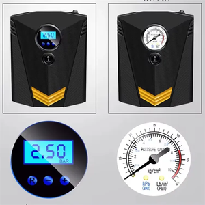 ضاغط هواء محمول سلكي كهربائي محمول إطار رقمي أوتوماتيكي للسيارة ضاغط هواء عجلة - Product Image 5