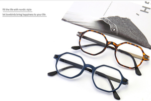 Rétro Carré Anti Lumière Bleue Bloquant les Lunettes de Lecture Pour <span class=keywords><strong>Ordinateur</strong></span> De Jeu Lunettes Blue Ray Bloqueur <span class=keywords><strong>Filtre</strong></span> - Product Image 2