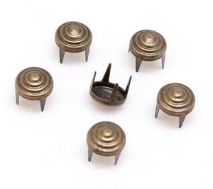 थोक धातु के पंजे रिवेट पीतल जूते बैग के लिए कपड़े की सजावट जूते और बैग एक्सेसरी - Product Image 1