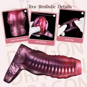 Platin sınıf silikon malzeme 2.01 "çap açık uçlu Penis büyütücü çiftler için seks oyuncakları Penis halka genişletici horoz kol - Product Image 4