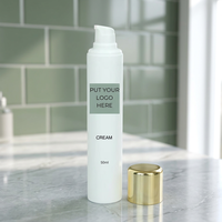 Crème hydratante raffermissante et éclaircissante anti-âge naturelle de haute qualité à marque privée, à base d'hamamélis, d'aloe vera, d'acide azélaïque et de vitamine B5